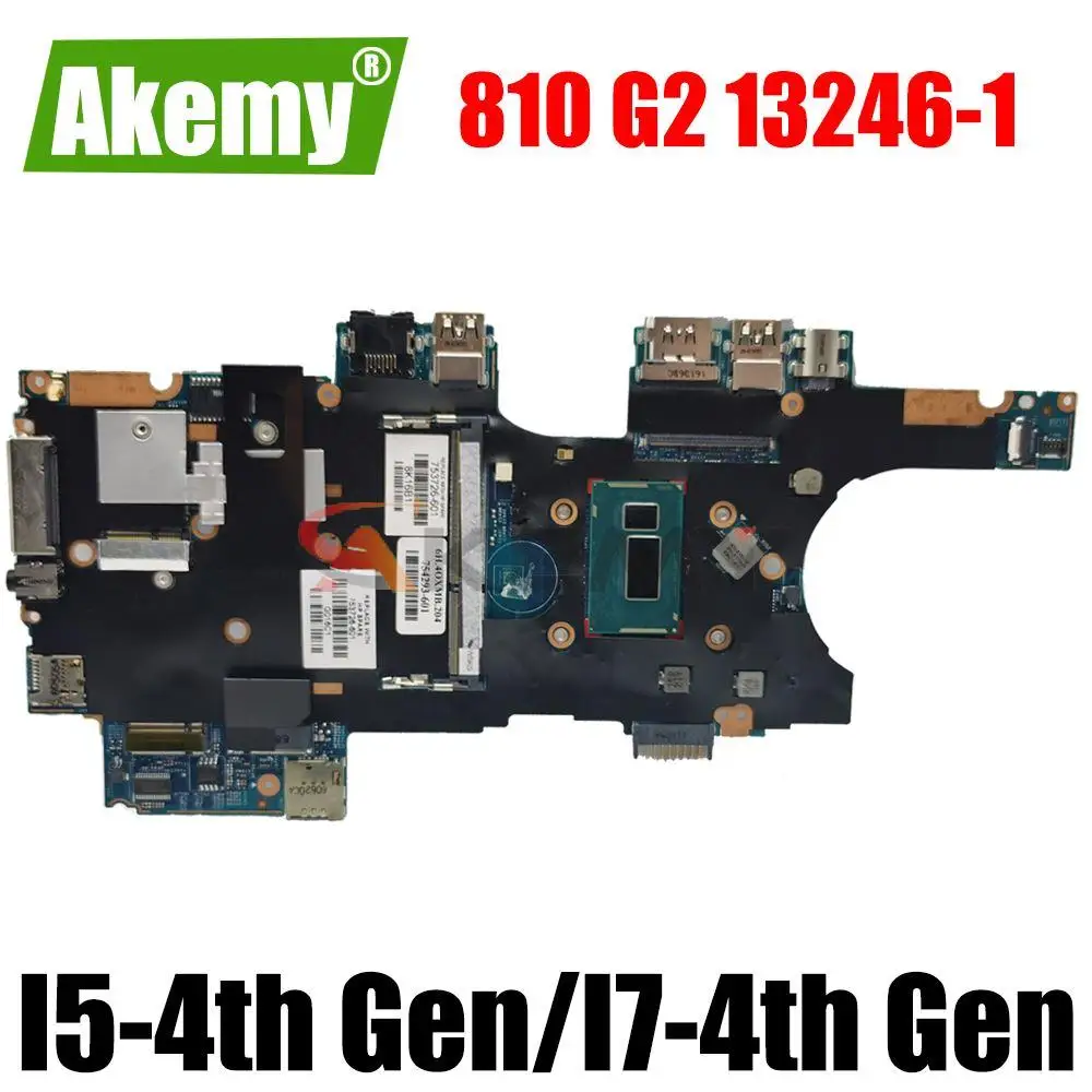 

For HP Elitebook 810 G2 Laptop Motherboard Mainboard with I5 I7 4th Gen CPU 13246-1 Motherboard