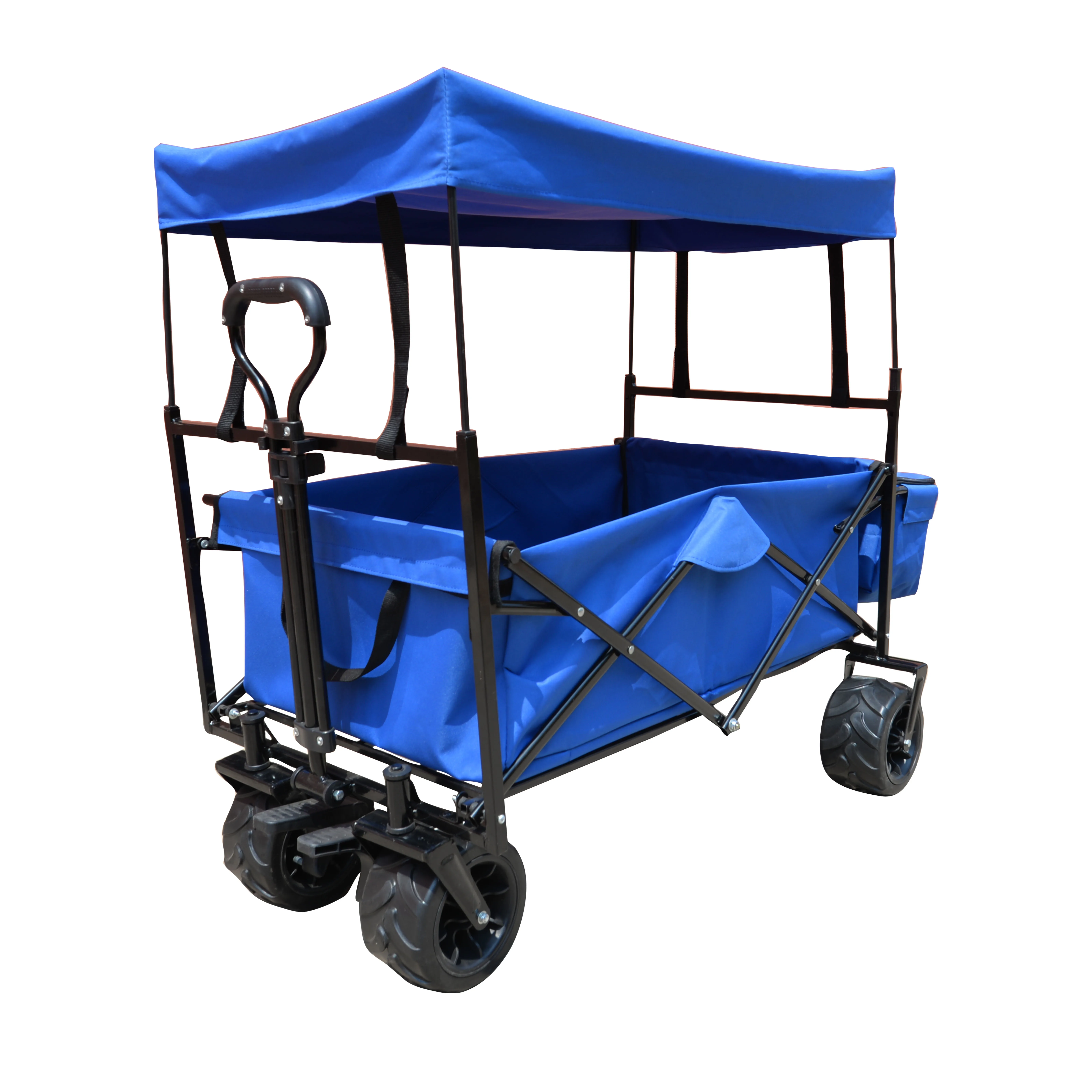 Складной складной фургон уличная пляжная тележка для кемпинга со съемным