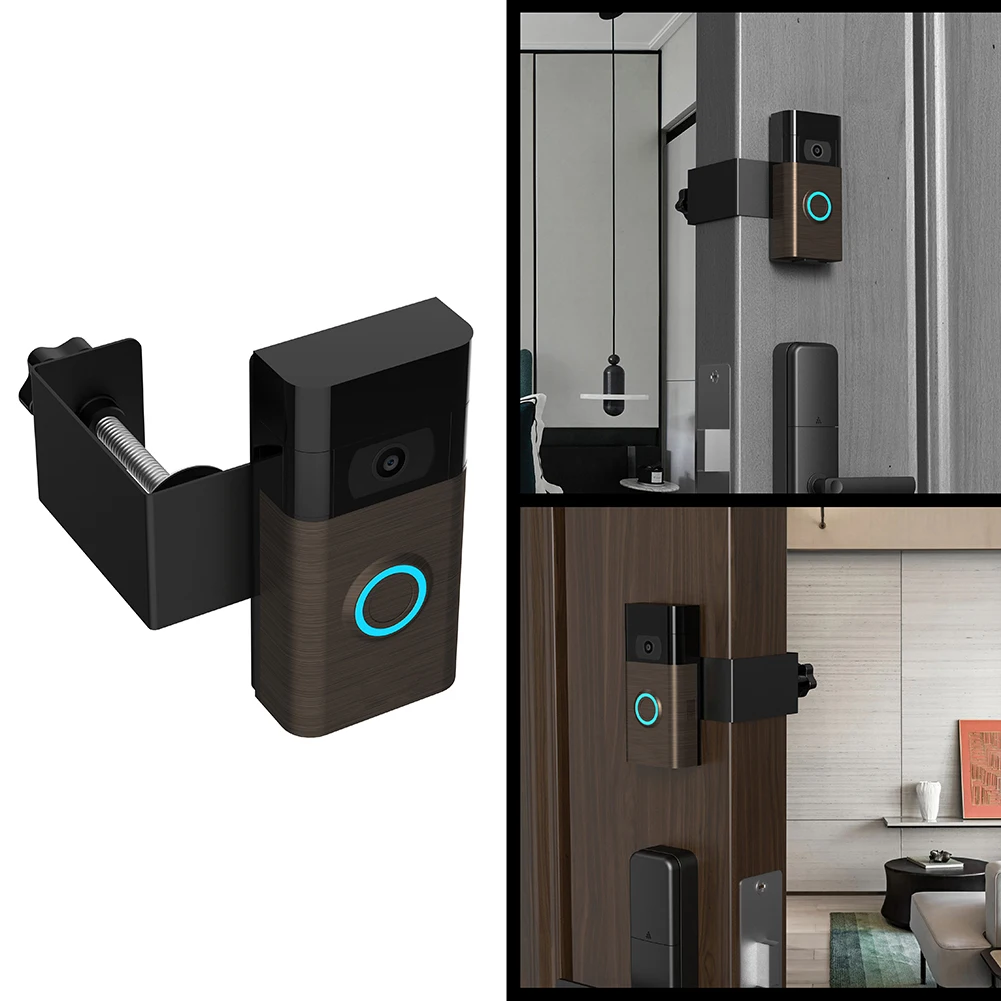 

No Drilling Doorbell Door Mount Fixed Doorbell Hardware Anti-theft Security Accessories for Home Office Apartment Dormitory Door