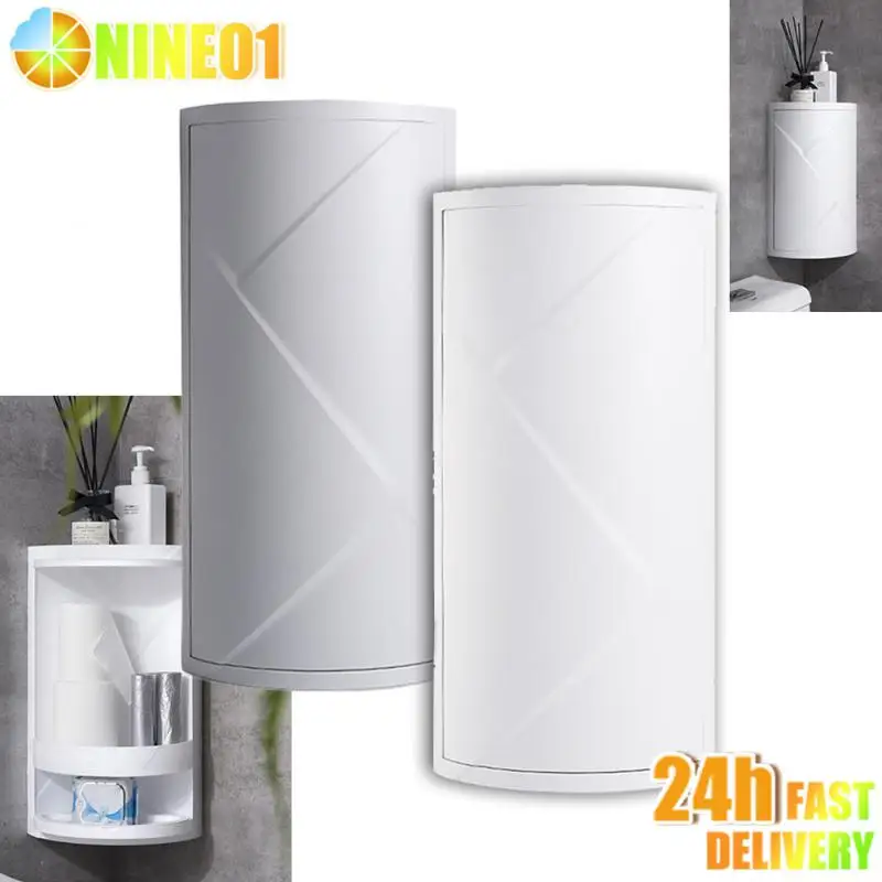 

Настенная треугольная полка для хранения унитаза, вращающаяся на 360 градусов