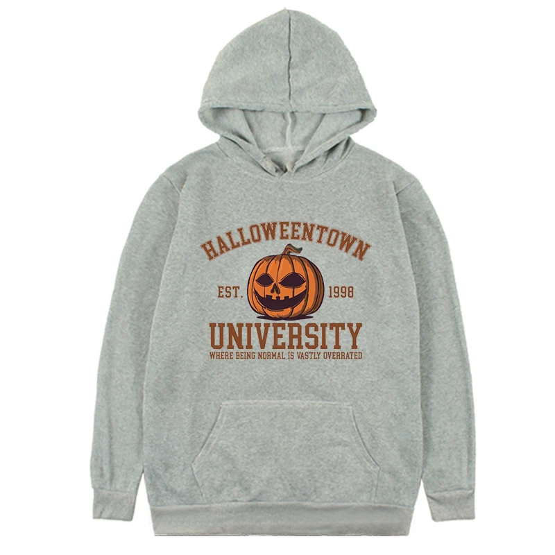 

Halloweentown University Sweatshirt Halloween Town Hoodies Women Fall Sweatshirt Pumpkin Tops Aesthetic