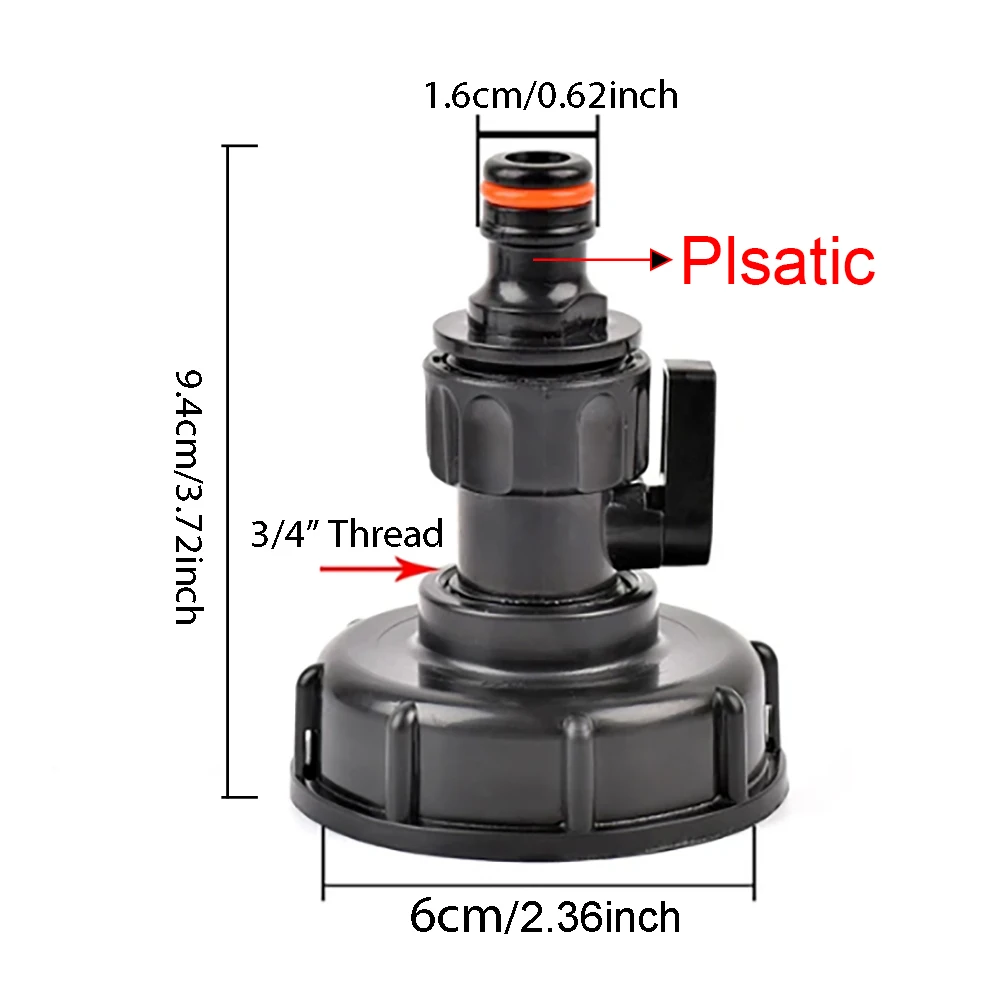 

Адаптер клапана резервуара IBC 60 мм