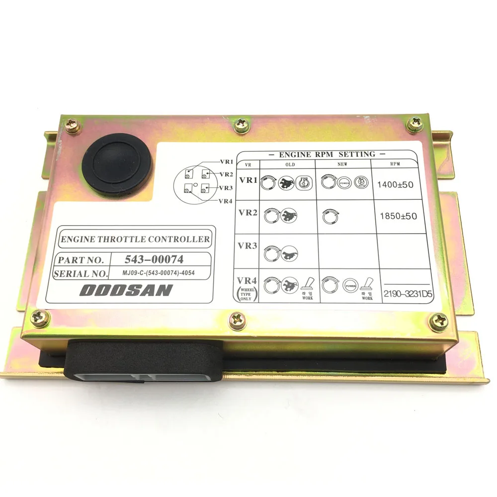 Аксессуары для экскаваторов Daewoo Doosan контроллер панели управления дроссельной