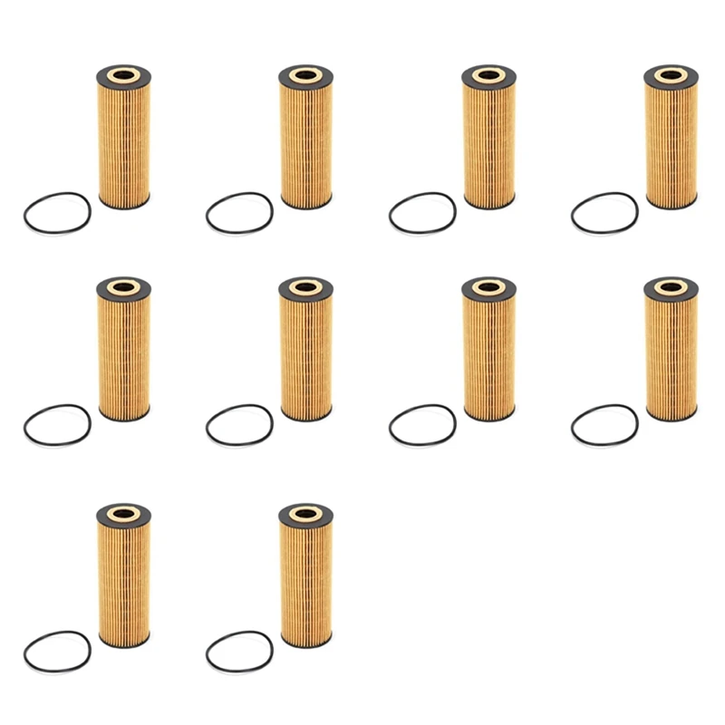 Комплект масляного фильтра двигателя 10X 1041800109 для Mercedes W124 W129 W140 R170 W202