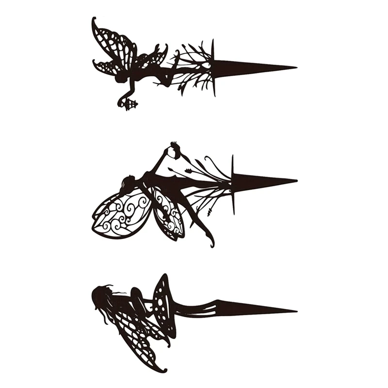 Садовая фея металлический уличный декор для вашего патио и лужайки