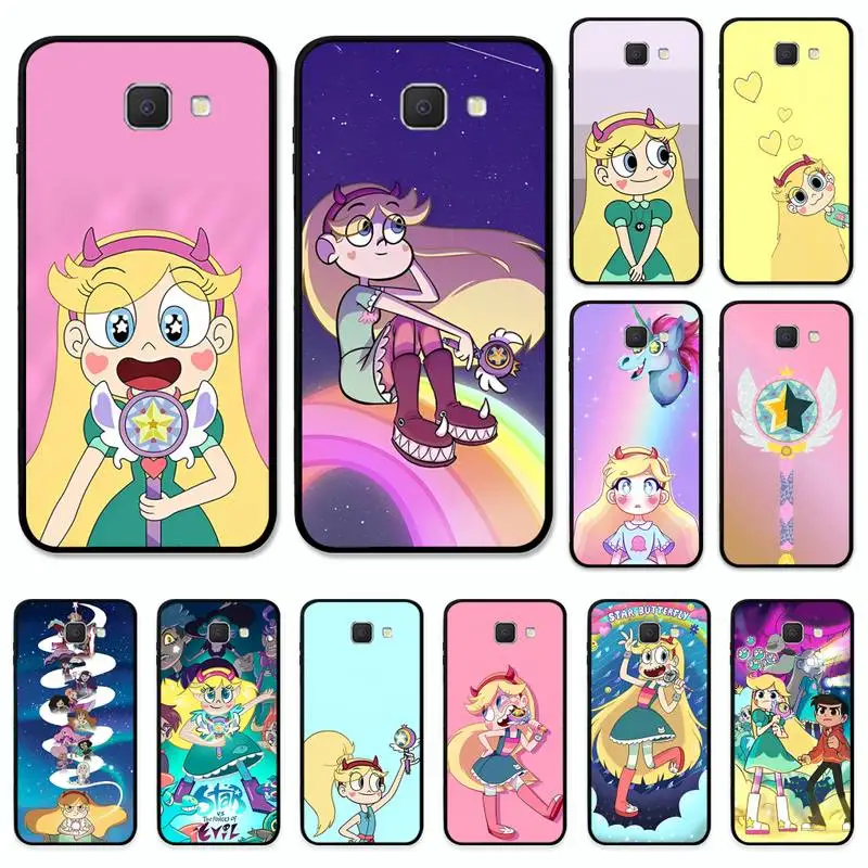 

Disney Star Butterfly Princess Star Vs. The Forces Of Evil Phone Case for Samsung J 4 5 6 7 8 prime plus 2018 2017 2016 J7 core