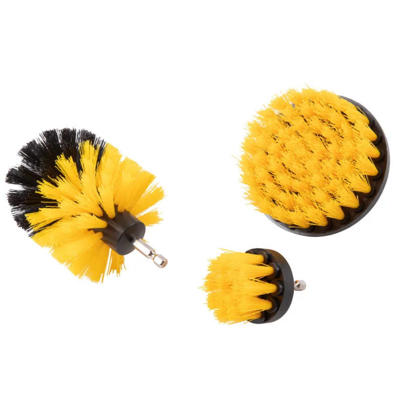 

2/3.5/4/5'' Brush Attachment Set Power Scrubber Brush Car Polisher Bathroom Cleaning Kit with Extender Kitchen Cleaning Tools