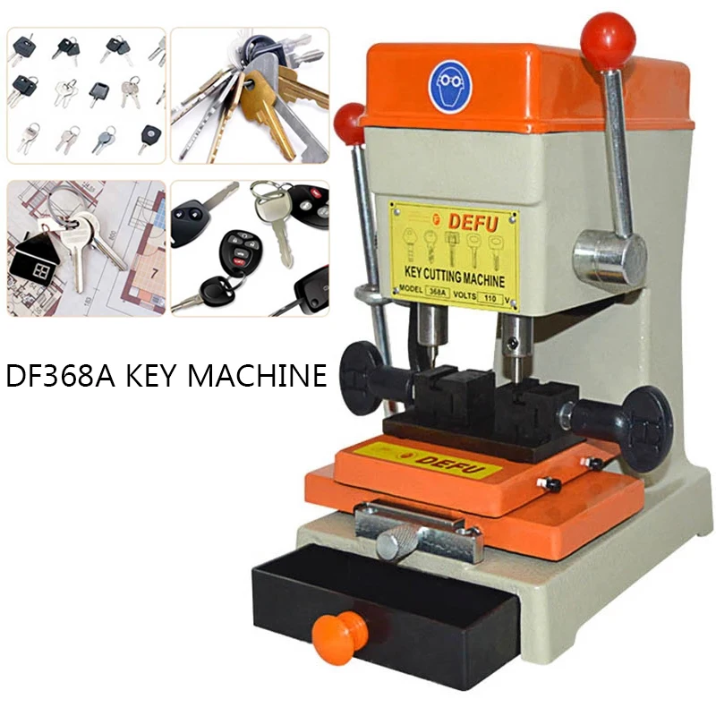 

Electric 110V/220V Key Duplicating Machine Vertical Key Cutting Drill Machine For Making Car Door Keys Locksmith Tools Keyed
