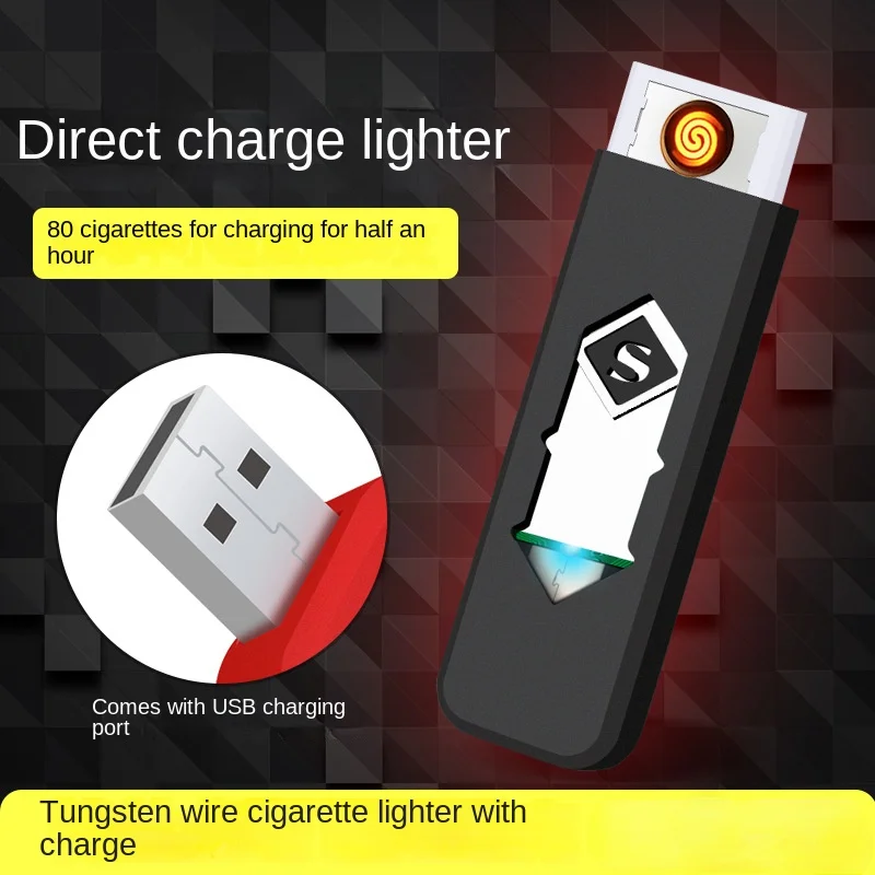 

Charging USB Charging Lighter Heating Wire Cigarette Lighter