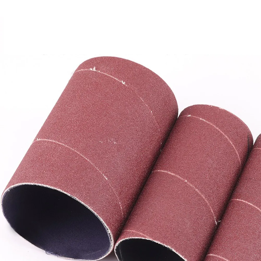 

6pc 4.5inch Sandpaper Roll 80/120grit For Electric Grinder Sanding Papers Drum Polishing Grinding Woodworking Tools