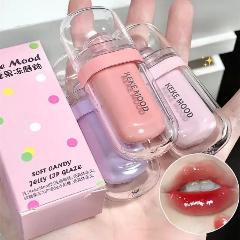 Lipgloss Female Makeup Red Lip Tint Mirror Water 15 Color Li