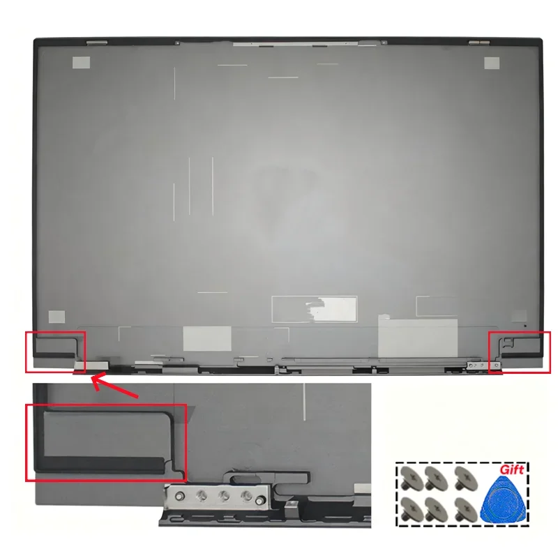 Новинка для ZBOOK 15S Studio Create G7 G8: Замена задней крышки экрана ноутбука с подсветкой (СШАВеликобританияФранцияЛаосИспанияИталияРоссия) с подсветкой и верхнейнижней крышкой корпуса. (art.: 3920dce5cf22b) - 3920dce5cf22b
