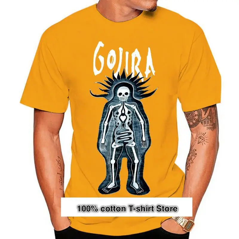 

Camiseta de GOJIRA Band 2 для hombre y mujer, camisa de манга corta, talla S-5XL, 11 цветов