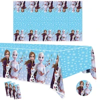 frozen 2 birthday party decoration frozen anna elsa disposable tablecloth tableware girls party table cover baby shower supplies