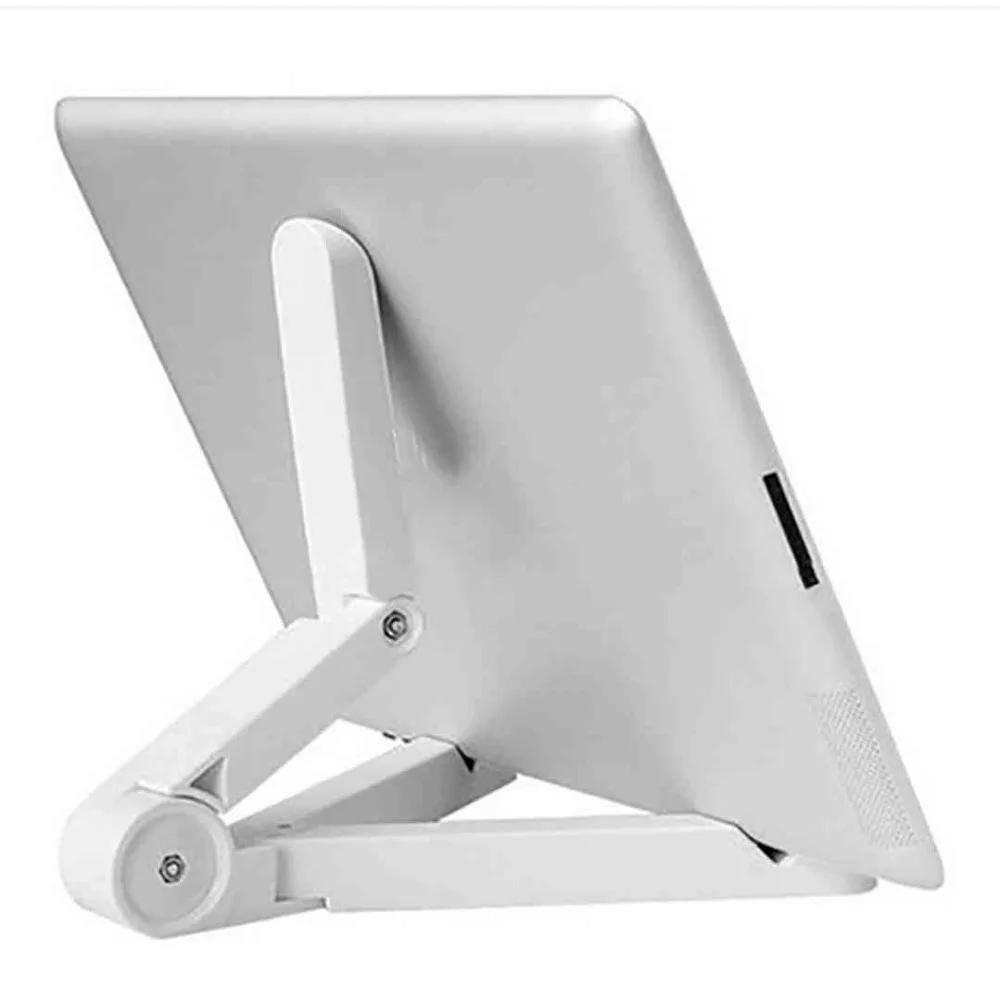 

Universal Foldable Phone Tablet Stands Adjustable Bracket Desktop Holder Tripod Stability Support For iPhone iPad Mini Air Pro