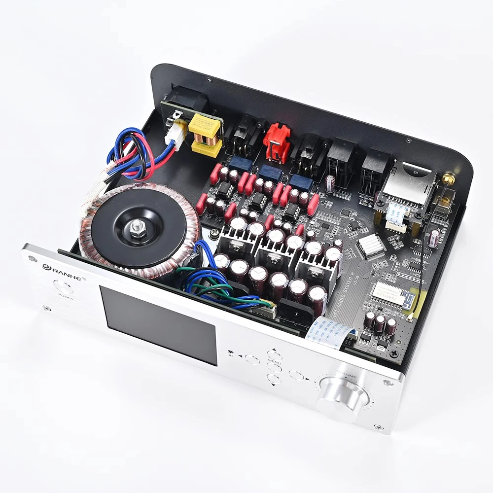 Настольный цифровой Hi-Fi музыкальный плеер Двойной ЦАП ES9038Q2M QCC5125 Bluetooth 5 1