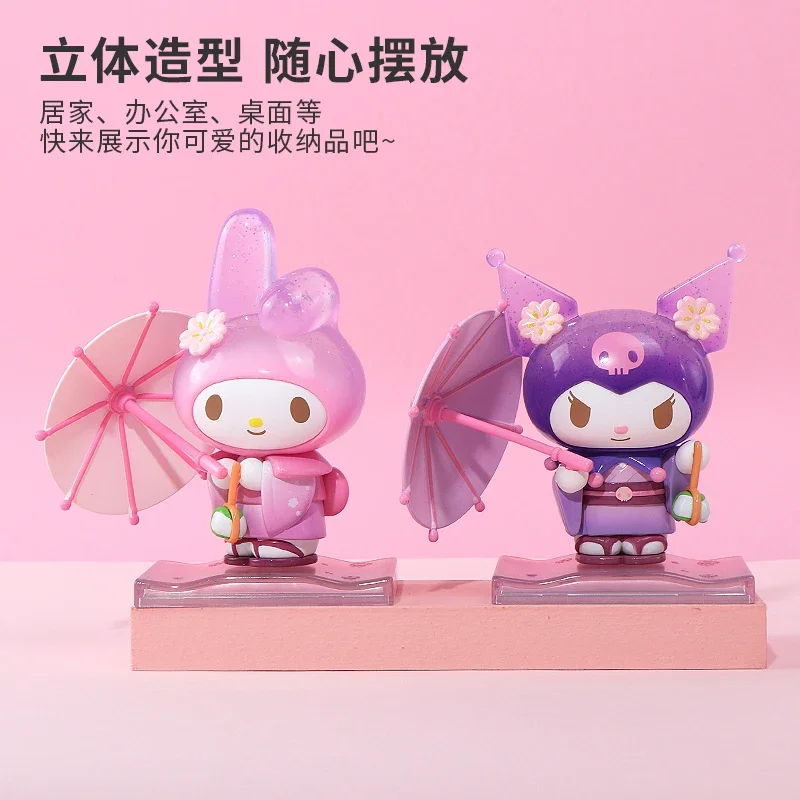 Hellokittay персонажи фотография цветы фрукты кукла коллекция Милая Kuromi Cinnamoroll Melody