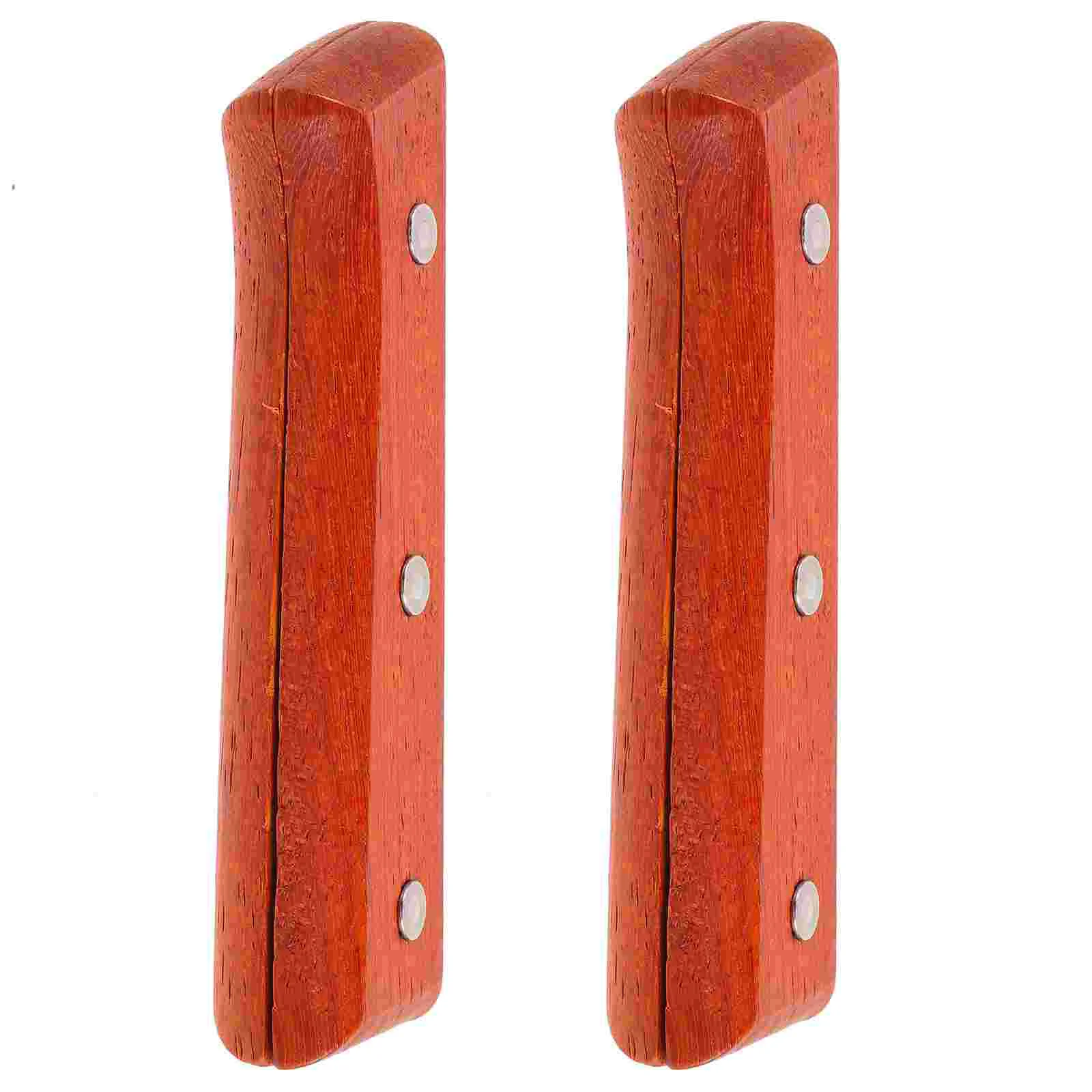 

2pcs Kitchen Knife Handles Repair Knife Wooden Handle Replacement Knife Handle