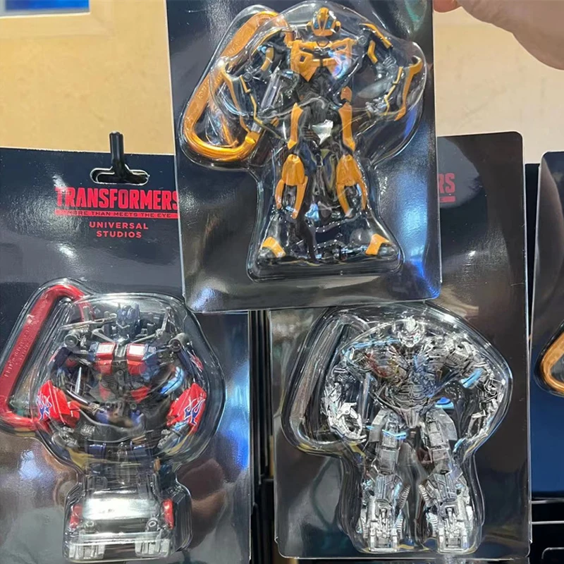 Подлинный брелок-трансформер 15 см Bumblebee Optimus Prime брелок-подвеска для рюкзака