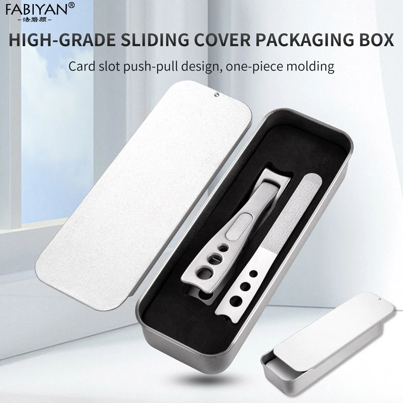

Stainless Steel Nail Clippers With Nail File Manicure Pedicure Tools Cutter Thick Hard Toenail Fingernail Scissors Trimmer