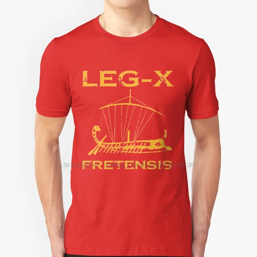 

Legio X Fretensis T Shirt 100% Cotton Roman Empire Ancient Legionary Centurion Gladiator Julius Caesar Total War Spqr Sons Of