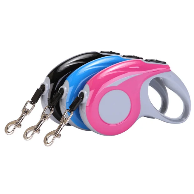 

5 Meters Pet Living Strong Extendable Lead Tape Dog Leash Retractable