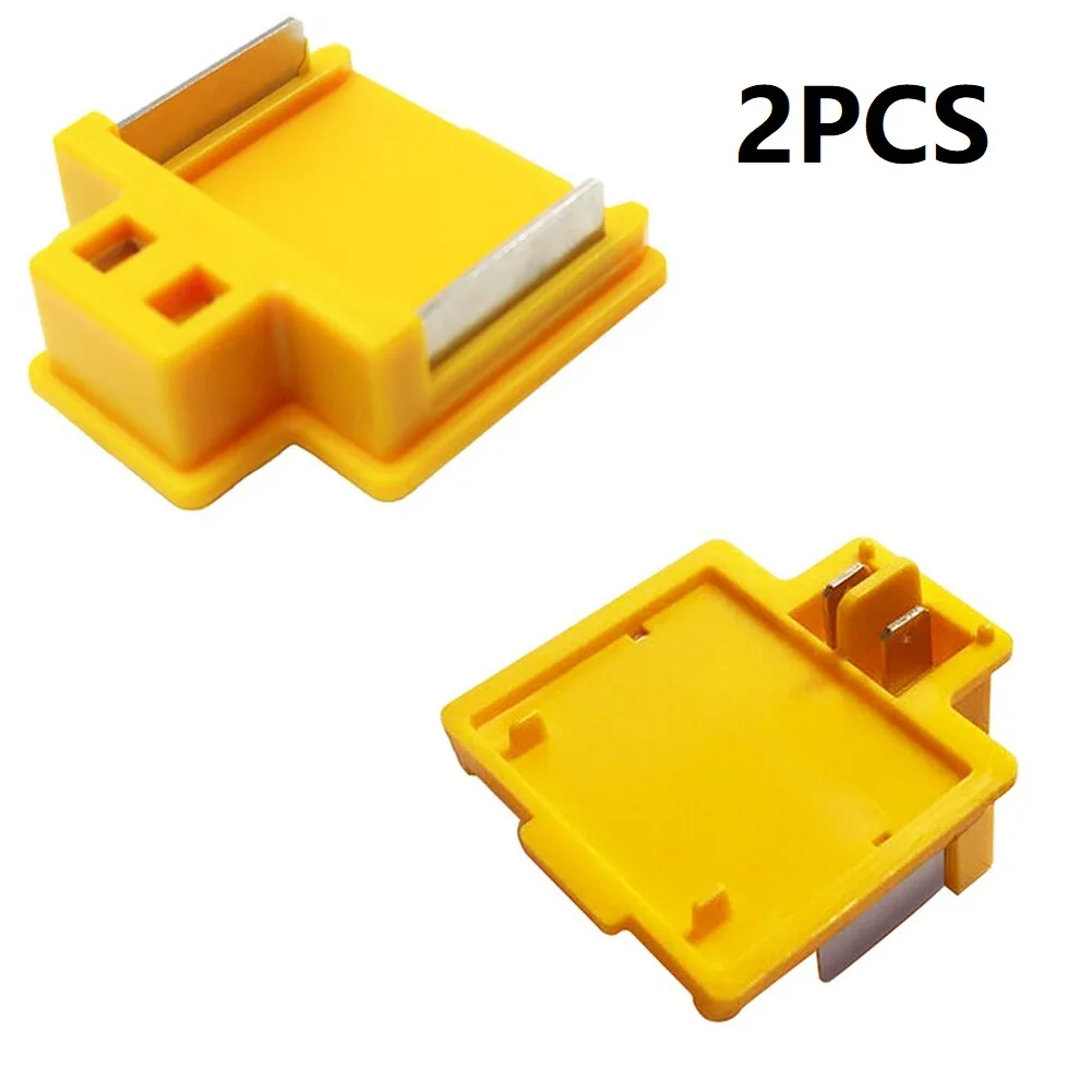 

2PCS Connector Terminal Block Replace Battery Connector Home Garden Tools Workshop Equipment For Makita Battery Adapter