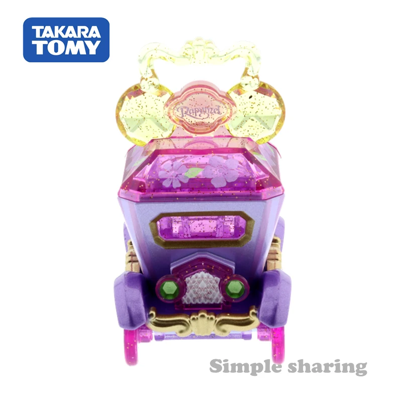 Tomy Takara Tomica Disney Motors Jewelry Way Vanity Carat Rapunzel Car Hot Pop Kids Toys Motor Vehicle Diecast Metal Model | Игрушки и