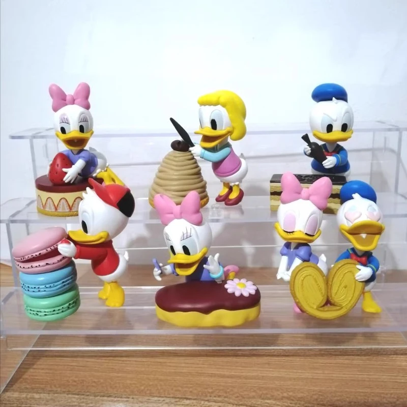 

Donalduckes Pastrys Series Montblances Meringuees Styles Action Figures Collection Ornaments Anime Figurine Model Toys
