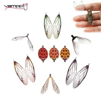 vampfly realistic adult flies wings stonefly caddis insect pre cut fly tying wings trout fly fishing lures tying materials