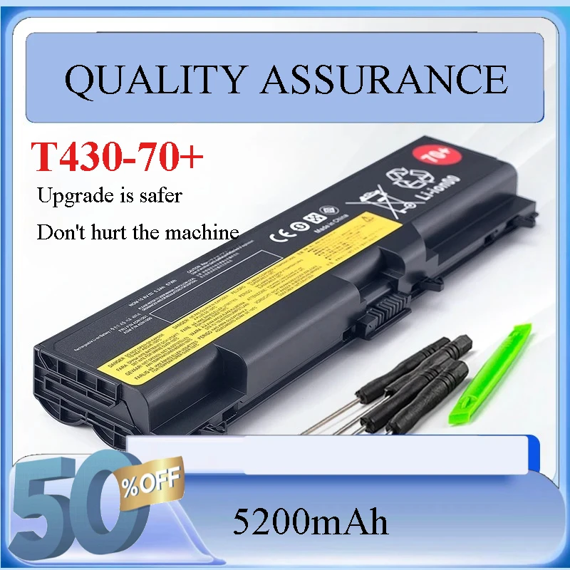 Фото для Lenovo ThinkPad T430 T410 T410i T420 T420i T510i T520i 45N1005 45N1004 45N1001 5200мАч 57Втч аккумулятор для ноутбука №1