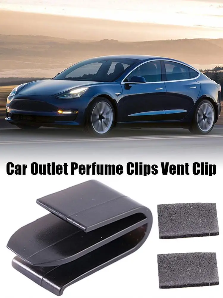 

For Tesla MODEL3 Special Car Air Conditioning Air Outlet Aromatherapy Decoration Fixed Conversion Clip Interior E6I1