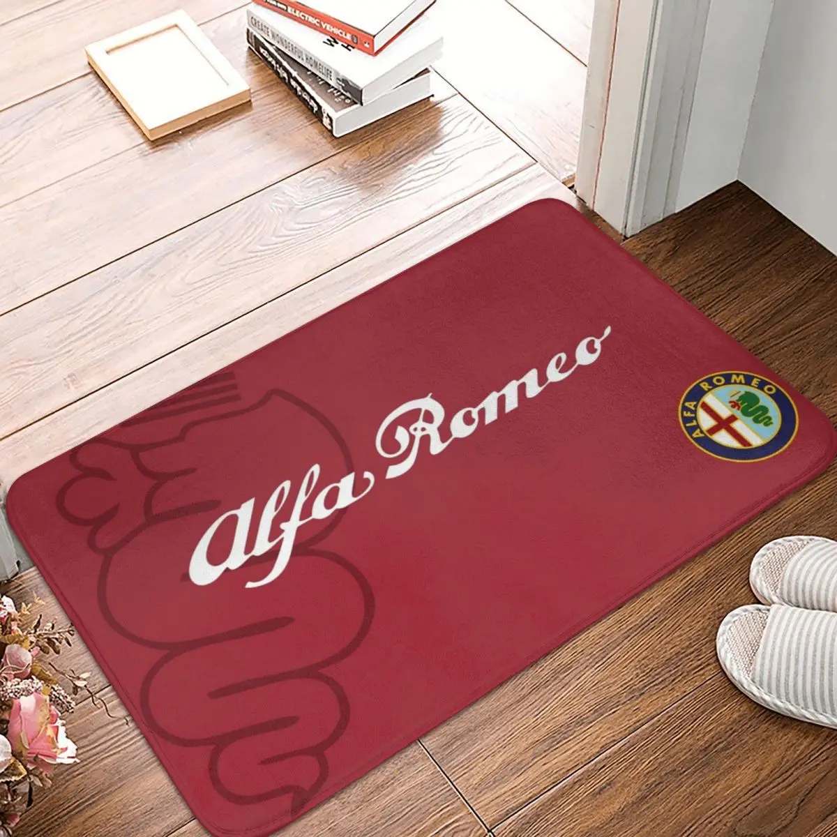 Alfa Romeo коврик с изображением вина ковер подкладка для ног из полиэстера