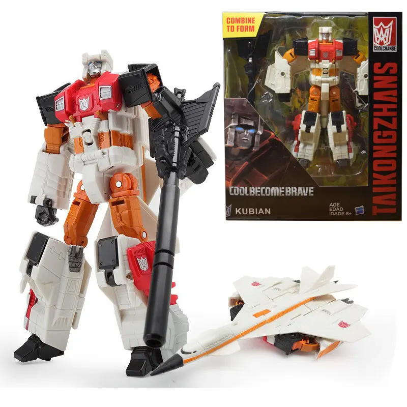 

HZX Cool G1 Superion робот самолет IDW 5 в 1 девастатор Bruticus экшн-фигурка игрушки комбайнер трансформер подарок