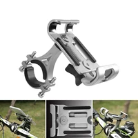 Mobile Phone Holder for Bike Motorcycle Aluminum Alloy 360 Degree Rotatable MTB Handlebar Soporte Movil Moto GPS Mount Bracket