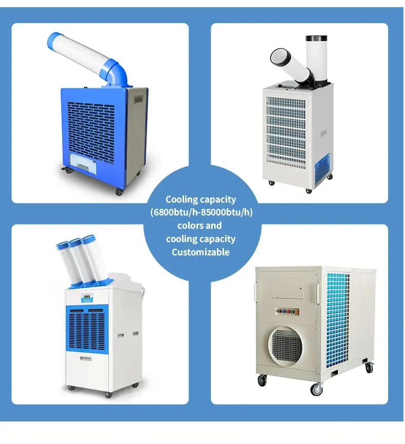 16000btu/22000btu теплый и прохладный кондиционер портативный промышленный для рекламы