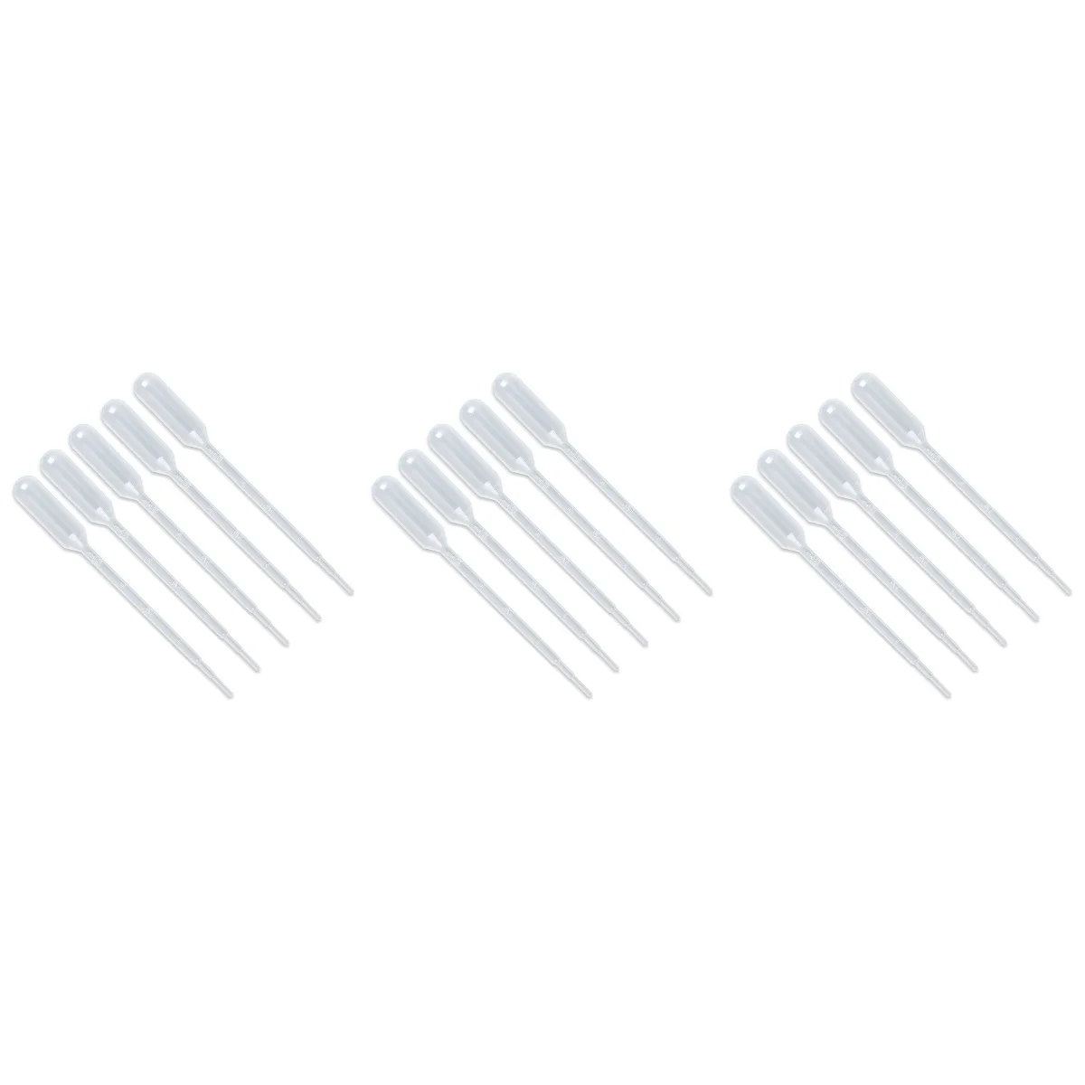 

Disposable Pipette Washing Pasteur Pipettes 3ml Dropper Drinking Straws Plastic