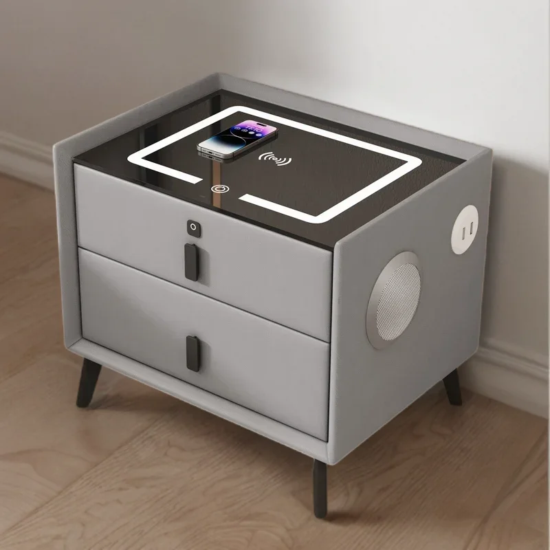 Элегантный прикроватный столик роскошные столы экономичные гладкие тумбочки