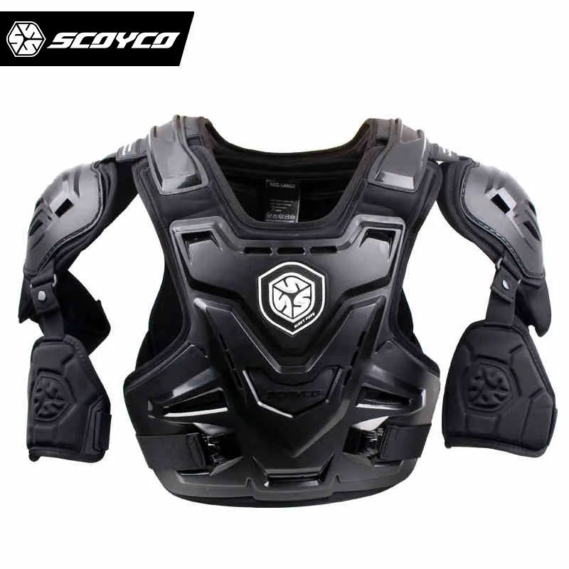 Enlarge Hot Selling SCOYCO AM07 Motorcycle Jacket Body Armor Automobile Race Chest Back Protector Motocross Off-Road Racing Vest