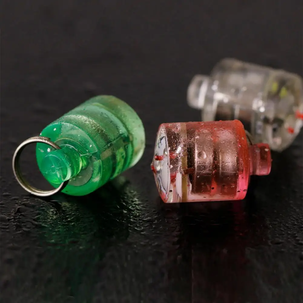 

Attracting Lure Lamp Convenient Three Color Flashing Fishing Lamp Compact Convenient Fishing Light