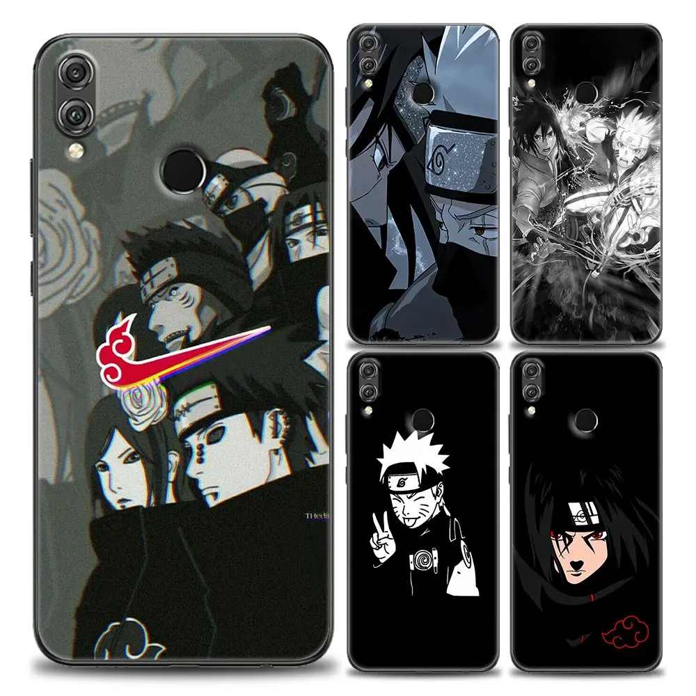 

Phone Case for Honor 8X 9S 9A 9C 9X Pro Lite Play 9A 50 10 20 30 Pro 30i 20S Pro Soft Silicone Cover Anime Naruto Kakashi Itachi