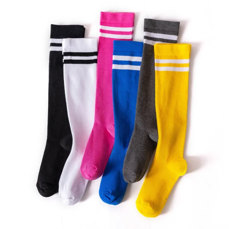Women's Stockings Tube Socks Two-Bar Women's Socks Stovepipe Socks Pressure Calf Socks Thigh High Socks JK Socks Thigh High Sock