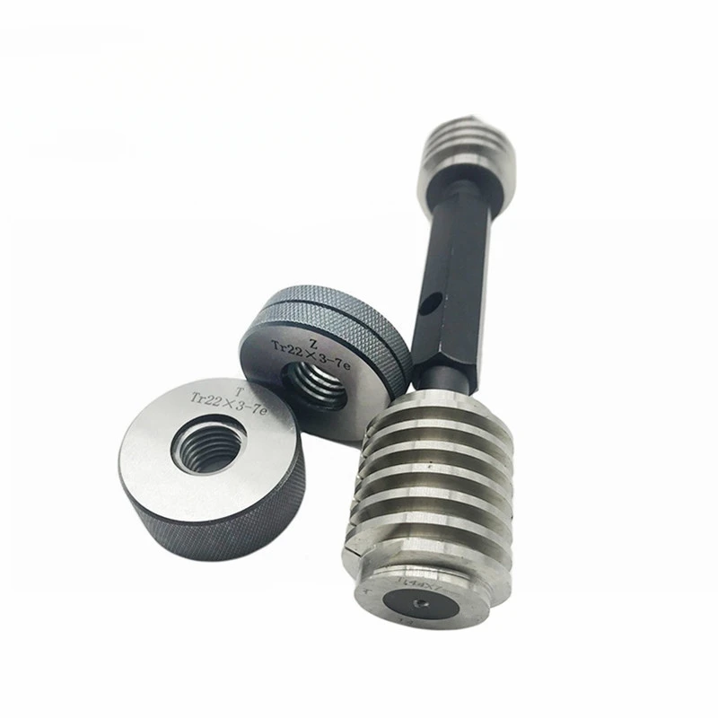 Tr12x3 Tr16x4 Tr20x4 Tr24x5 Tr26x5 Tr28x6 7H 7e LH Заглушка с трапециевидной резьбой Кольцевой