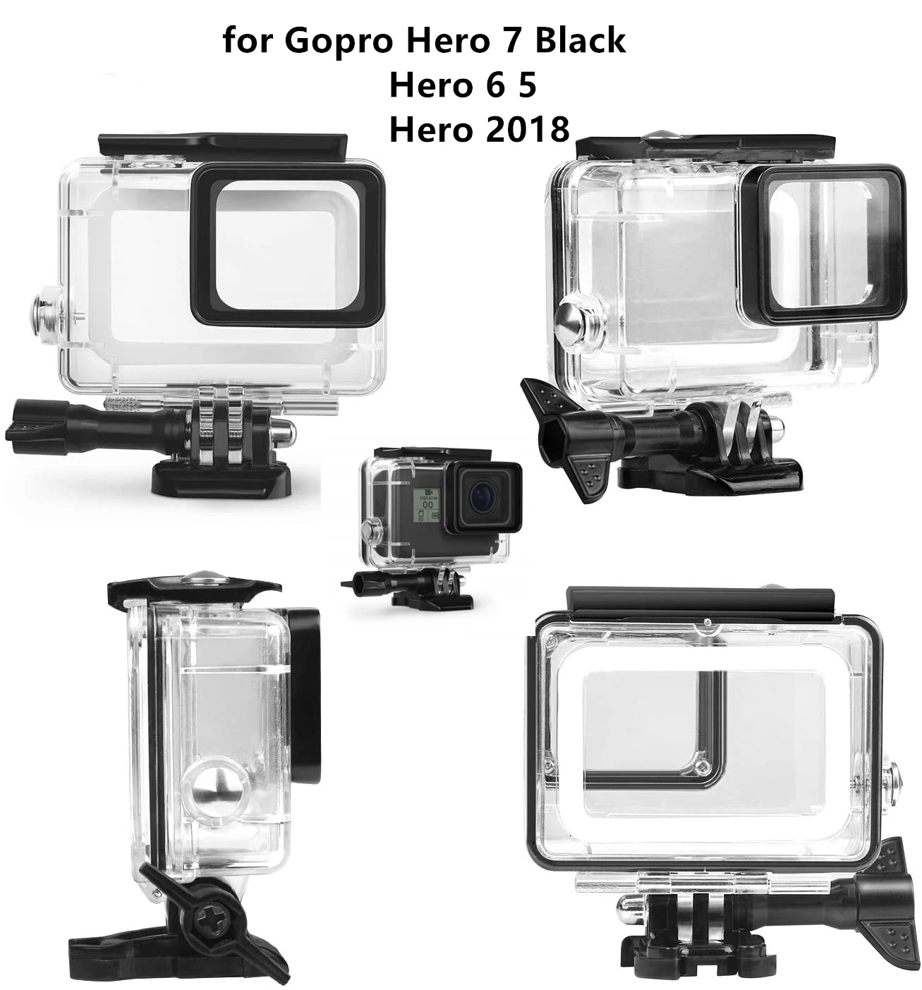 Водонепроницаемый чехол для камеры GoPro Hero10 9 8 7 6 5 Black 4 Session 3 + |