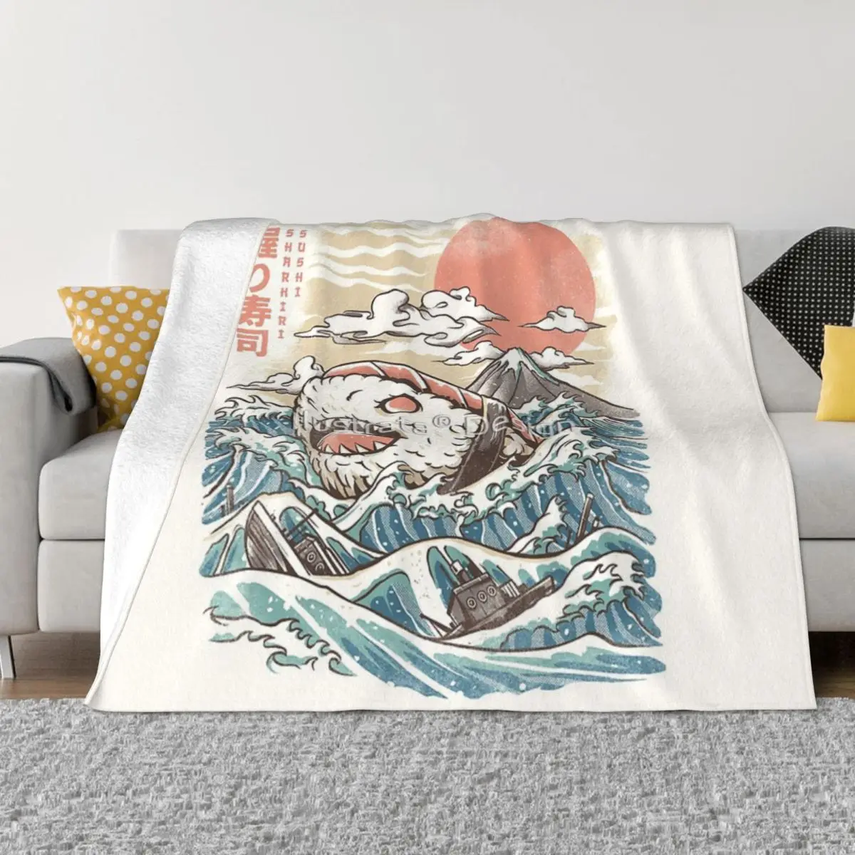 Одеяло для суши Sharkiri покрывало на кровать комплект дивана-кровати