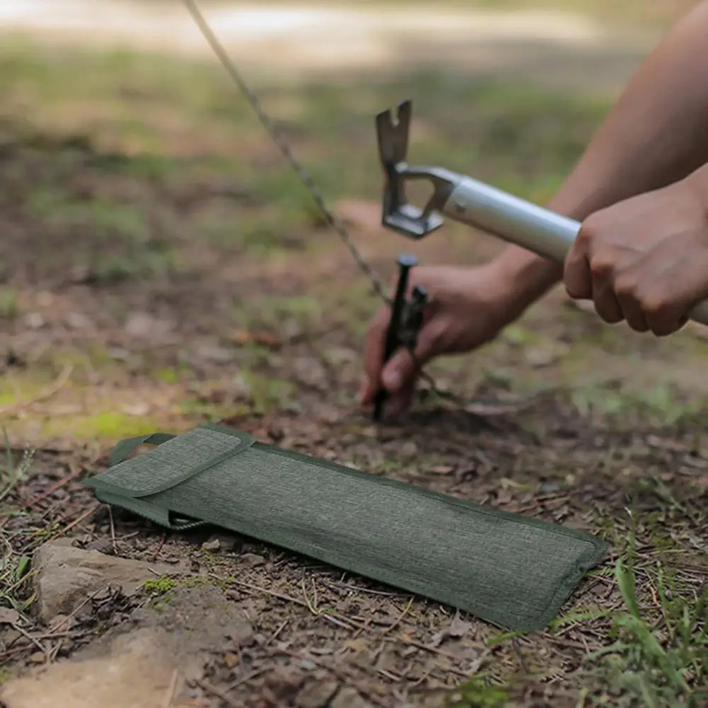 

Hammer Organizer Bag Practical Wear-resistant Reliable Tent Accessories Hammer Stake Nails Storage Bag for Hiking