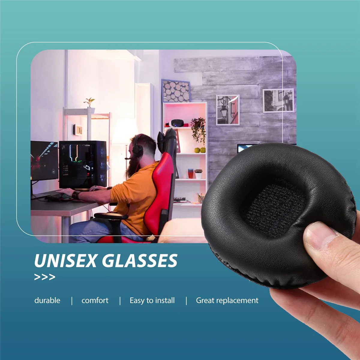 Амбушюры для наушников подушечки из губки сменная подушка пенопласта Marshall MID ANC