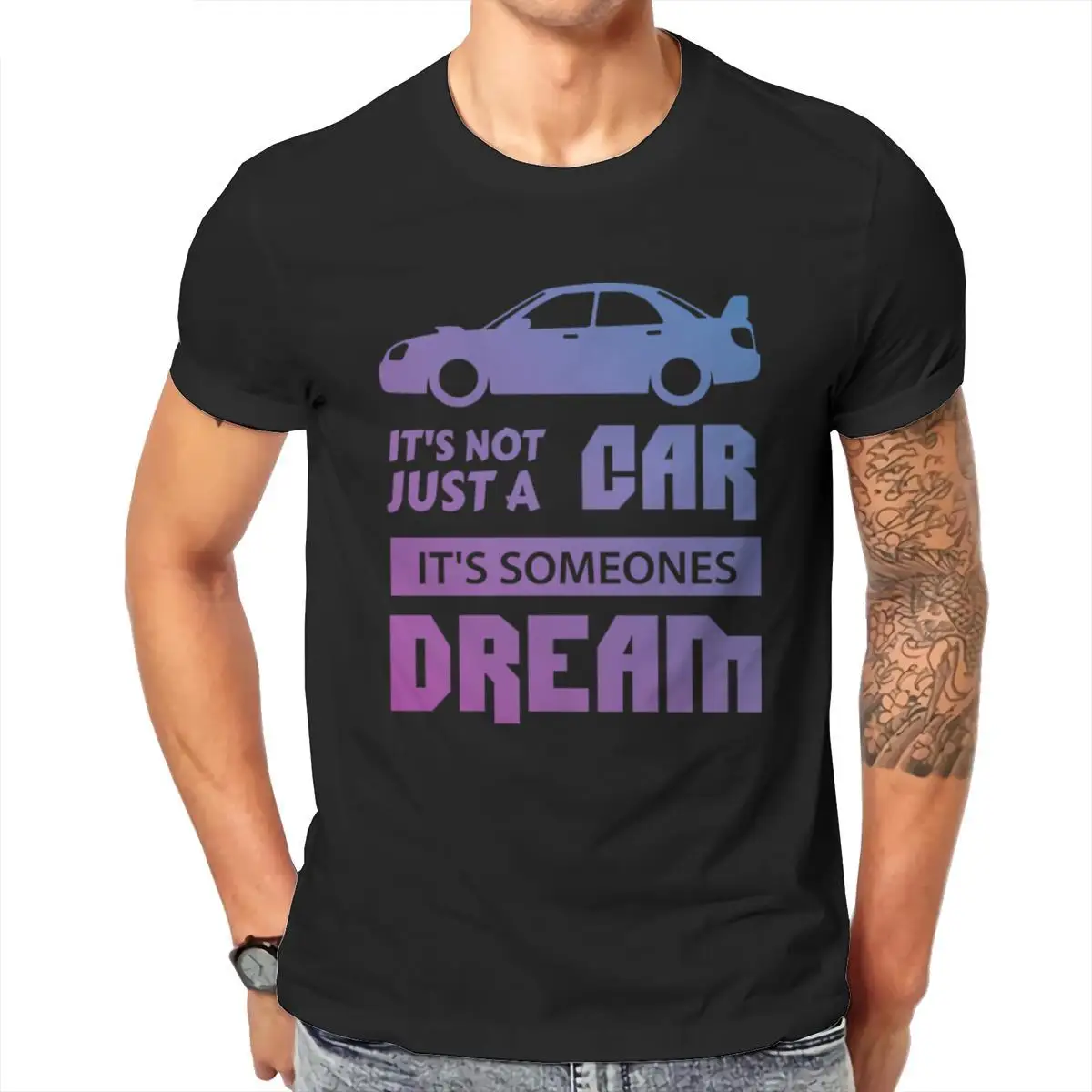 

Wholesale Its Not Just A Car Impreza WRX STI JDM Car Mens T-Shirt Funny Kawaii Unisex 2021 Mens Clothes 101207