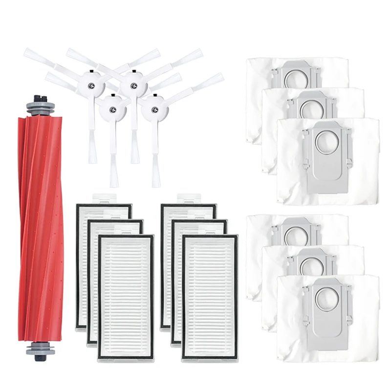 

Запчасти для основной щетки, боковой щетки для Xiaomi Stone Q7 Max, аксессуары для робота-подметания