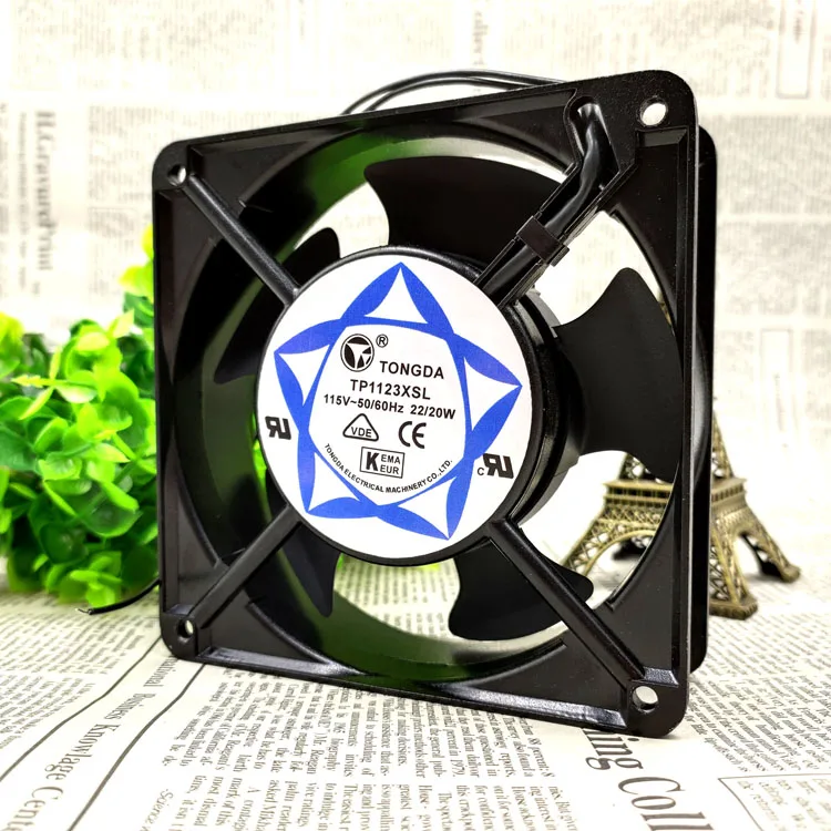 Медный охлаждающий вентилятор TP 1123XSL XBL 12038 115 в 22 Вт 12 см